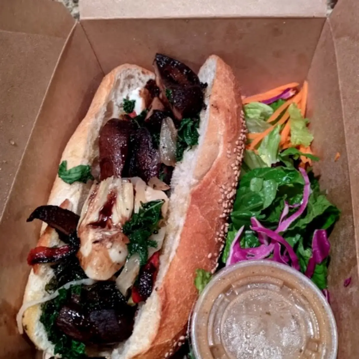 Grilled Portobello Sandwich