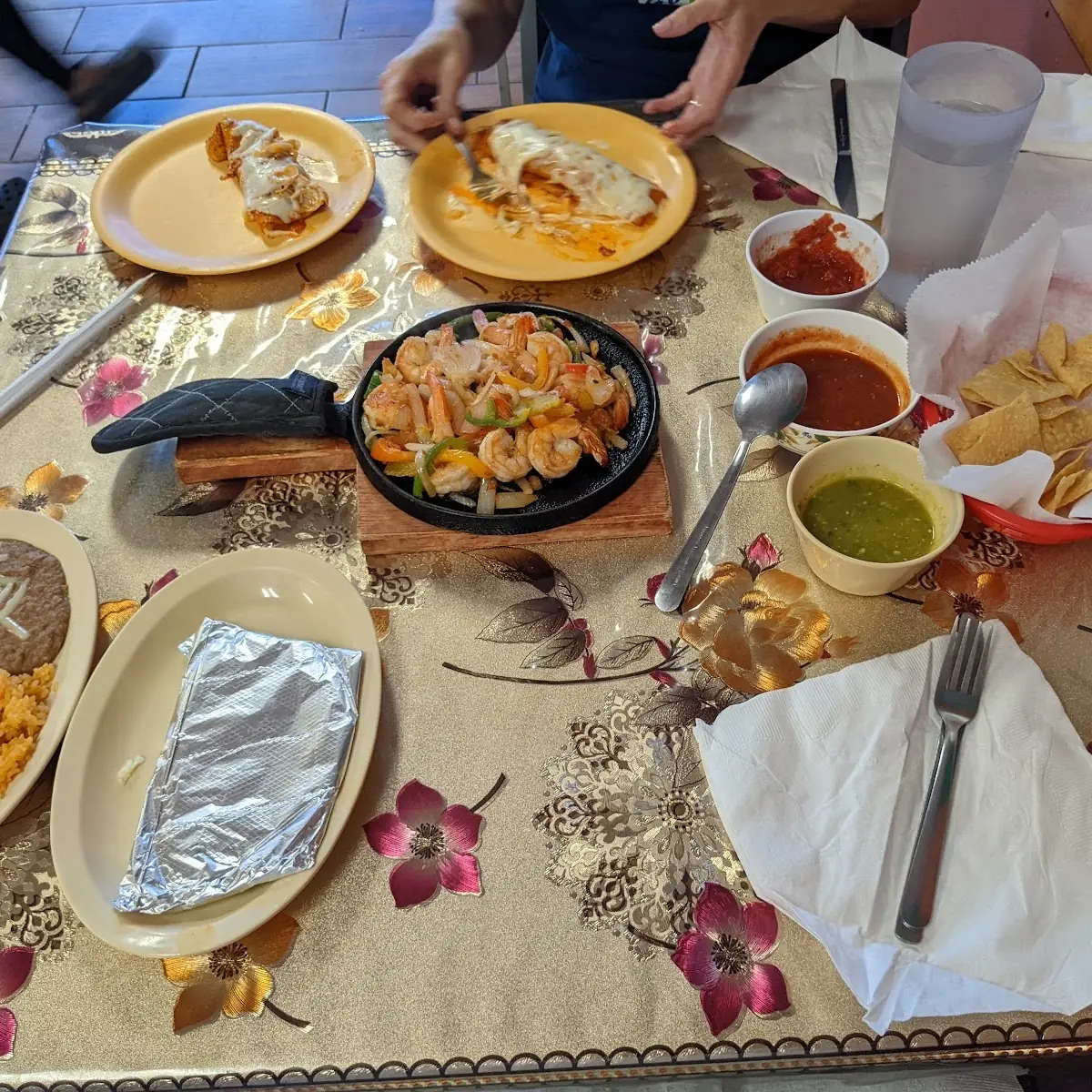 Shrimp Fajitas