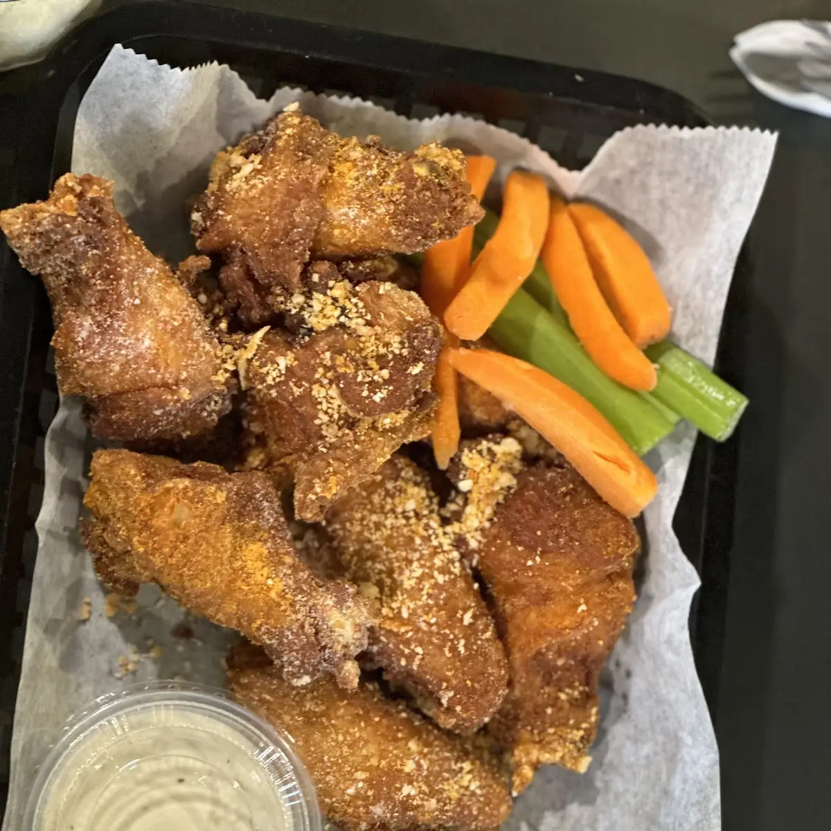 Dusted Chicken Wings