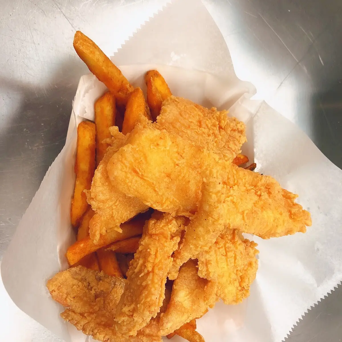 Fried Tilapia Basket 3