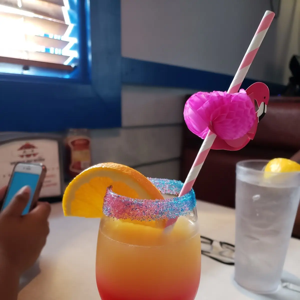 Strawberry Sunrise Mimosa