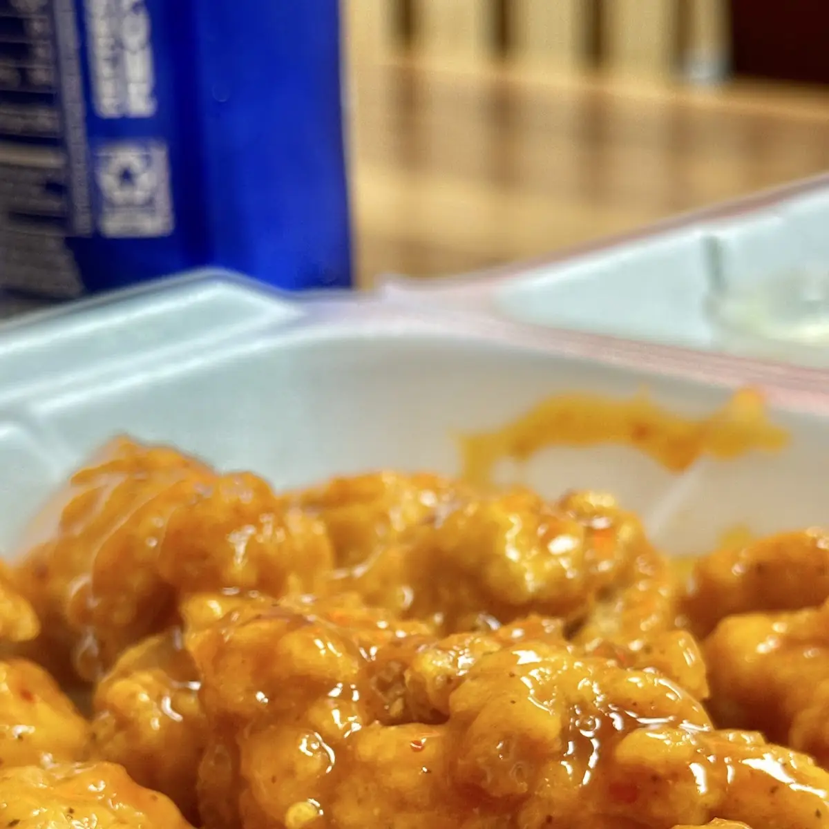Boneless Chicken Wings with Mango Habanero