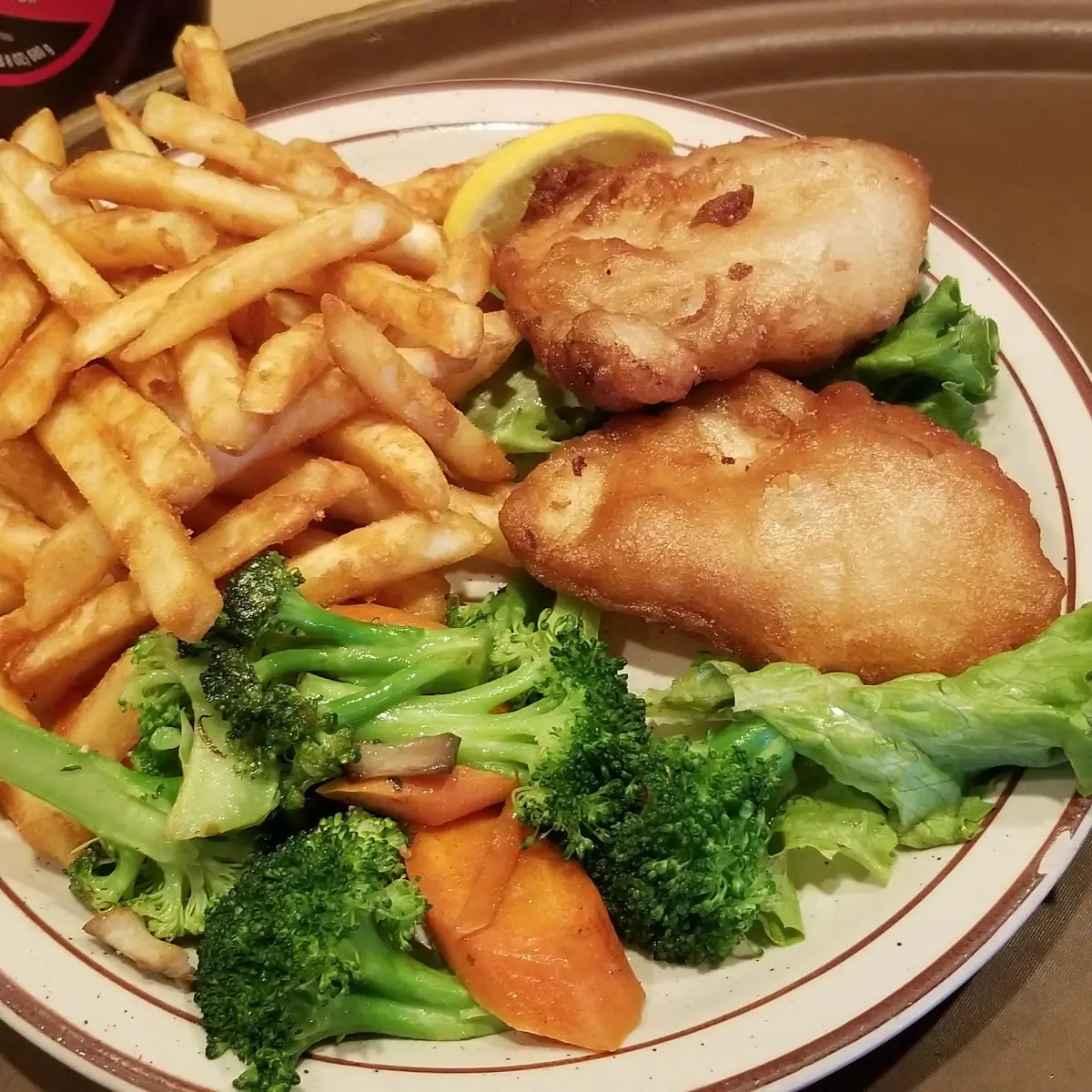 2 Peice Fish and Chips Meal