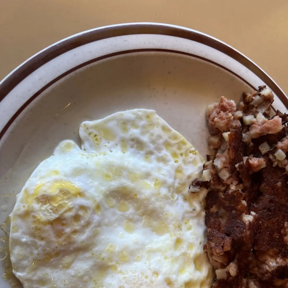 Corn Beef Hash w 2 Eggs