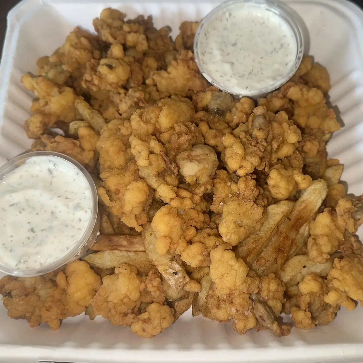 Fried Scallops