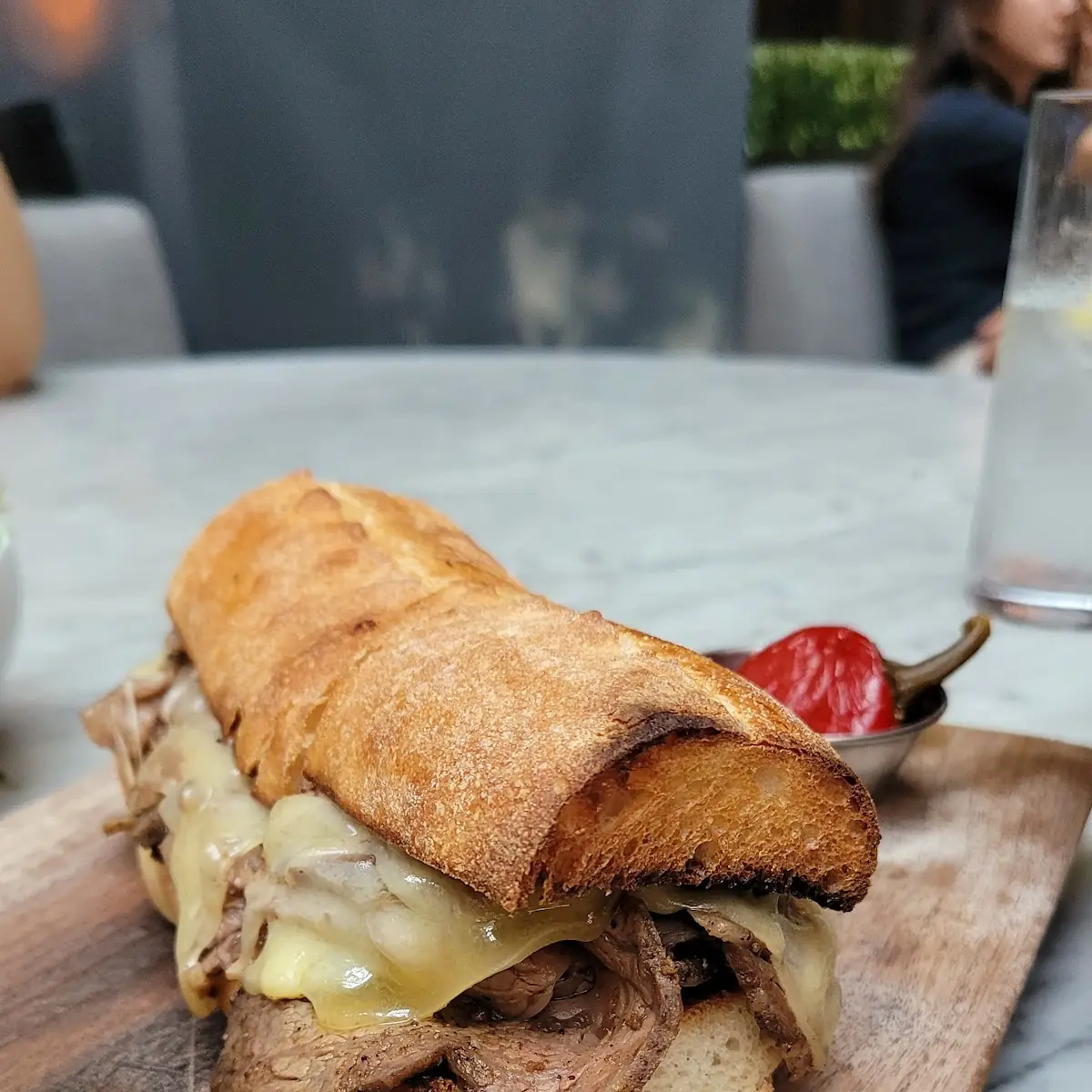 Shaved Prime Rib French Dip