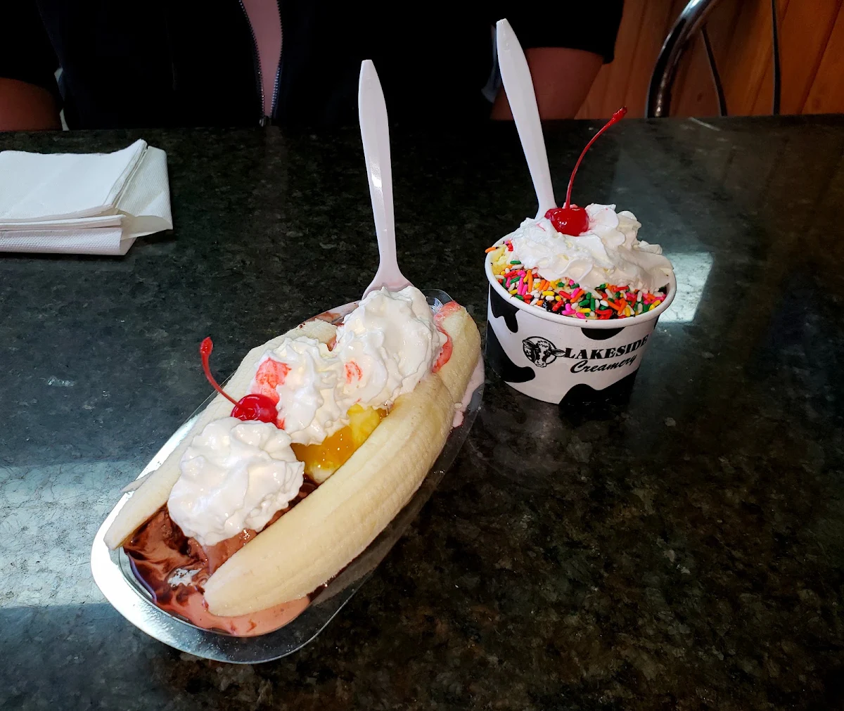 Old Fashioned Banana Split