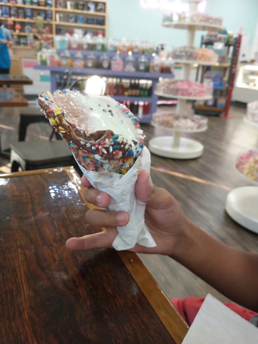 Chocolate Dipped Waffle Cone