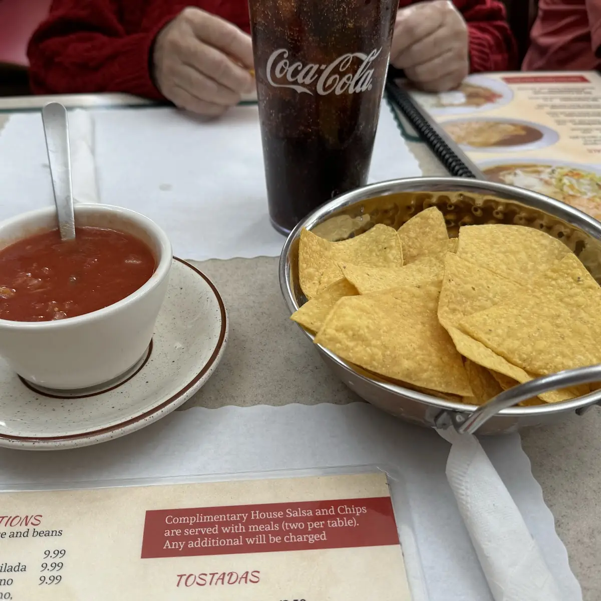 Salsa and Tortilla Chips