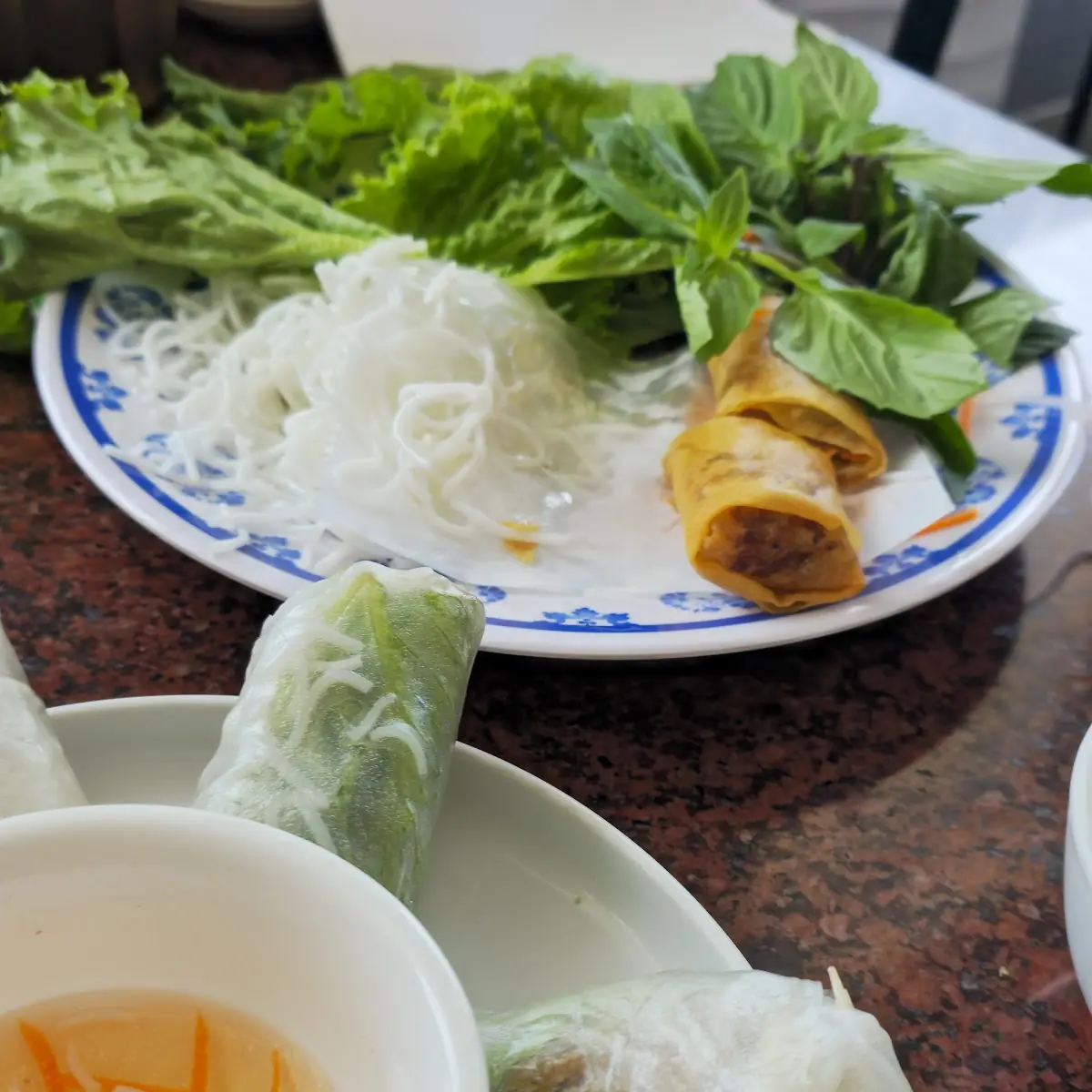 29. Spring Rolls Vermicelli (Bun Cha Gio)