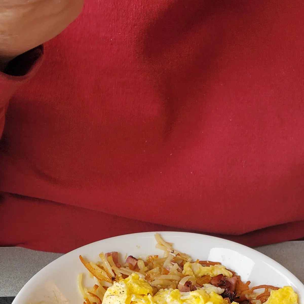 Ham Egg & Cheese Hashbrown Bowl