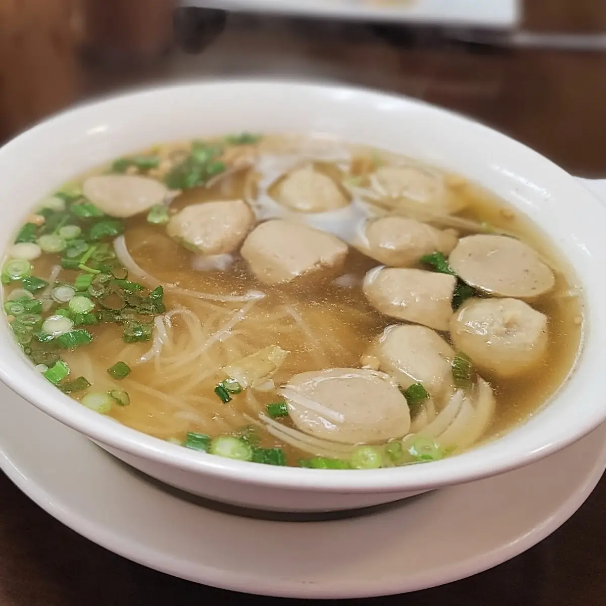 Meatball Pho Bo Vien