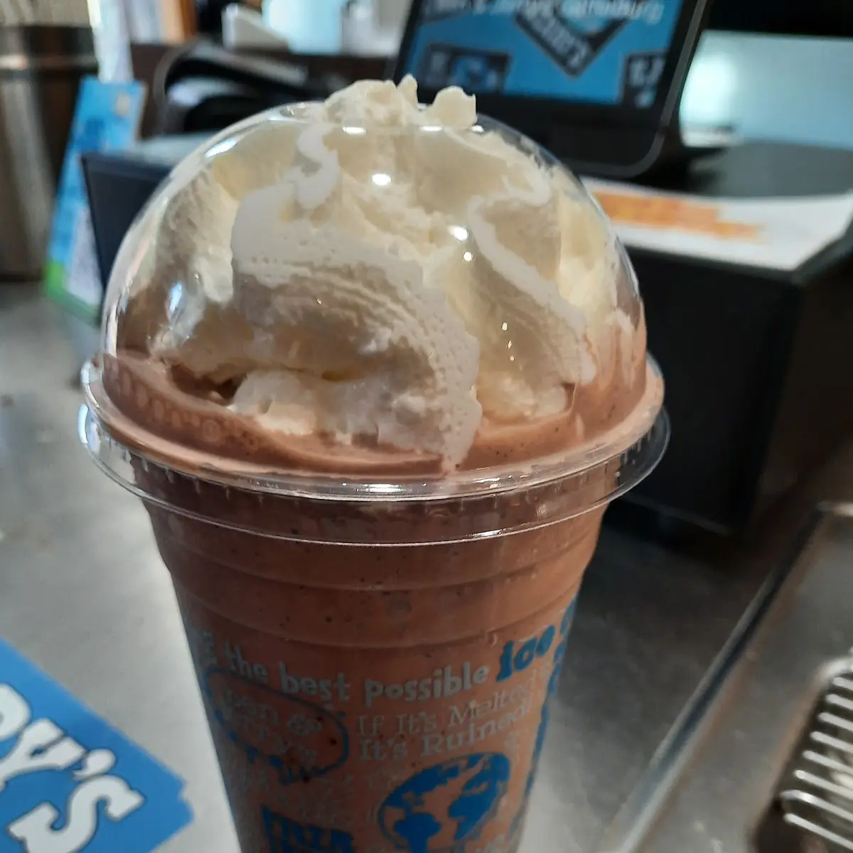 Chocolate Fudge Brownie Milkshakes