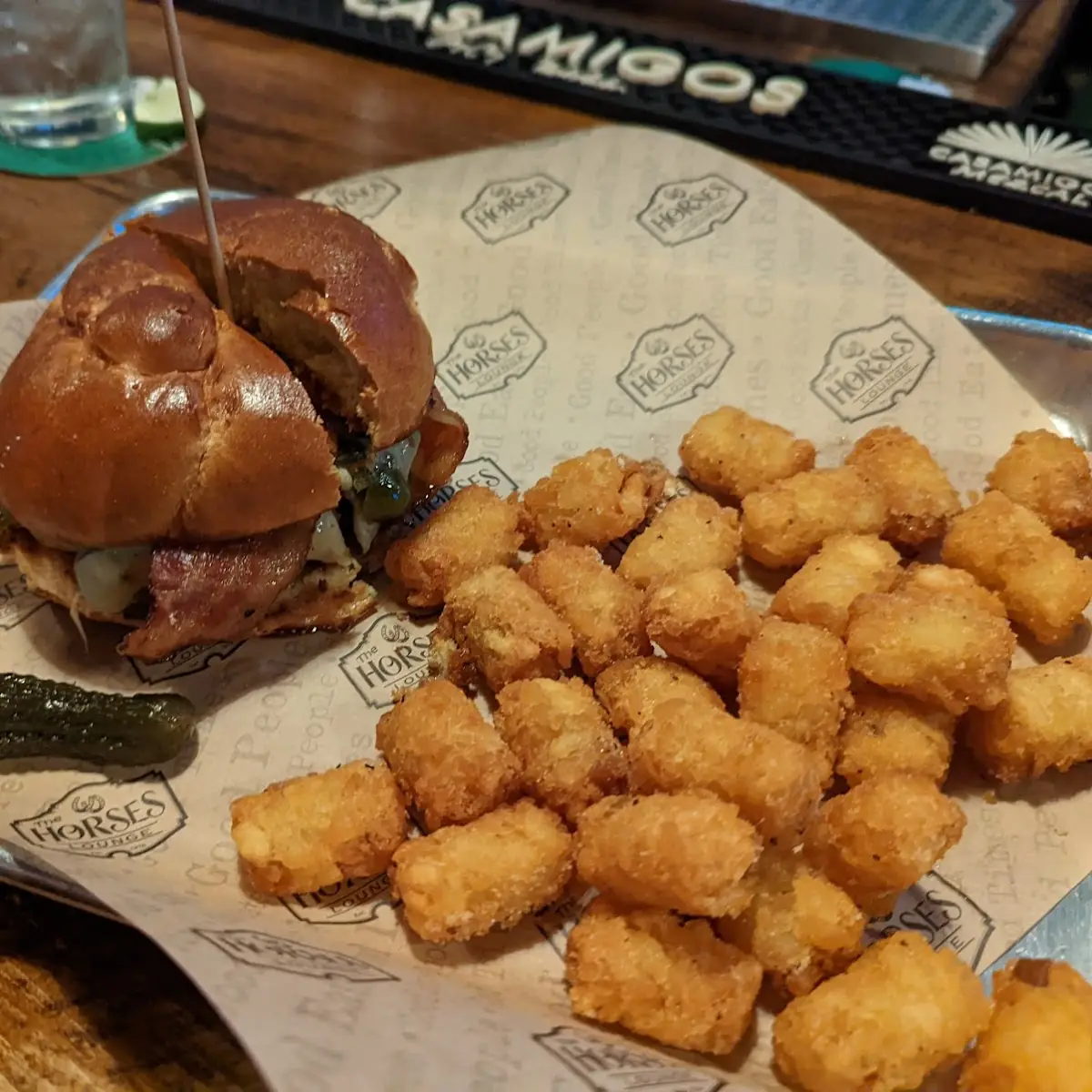 Blazing Saddle Burger