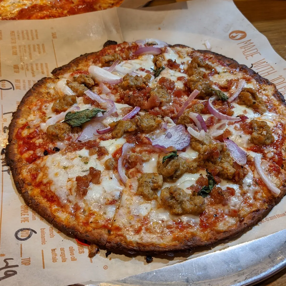 Low Carb Cauliflower Pizza Crust