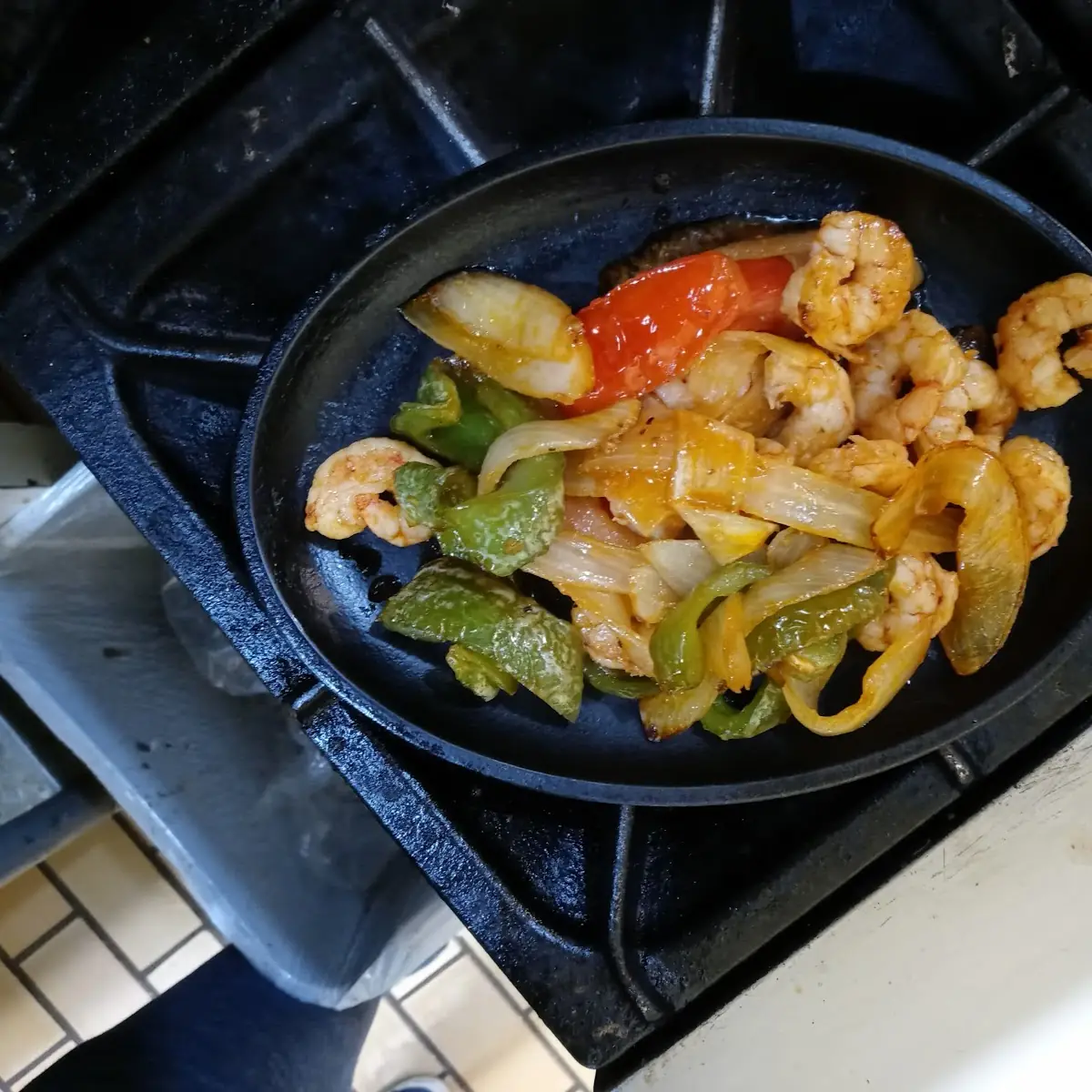 Shrimp Fajitas