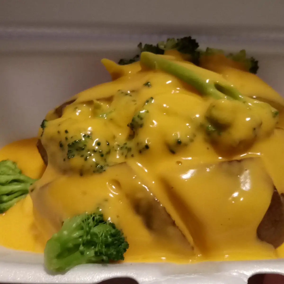 Broccoli and Cheese Baked Potato