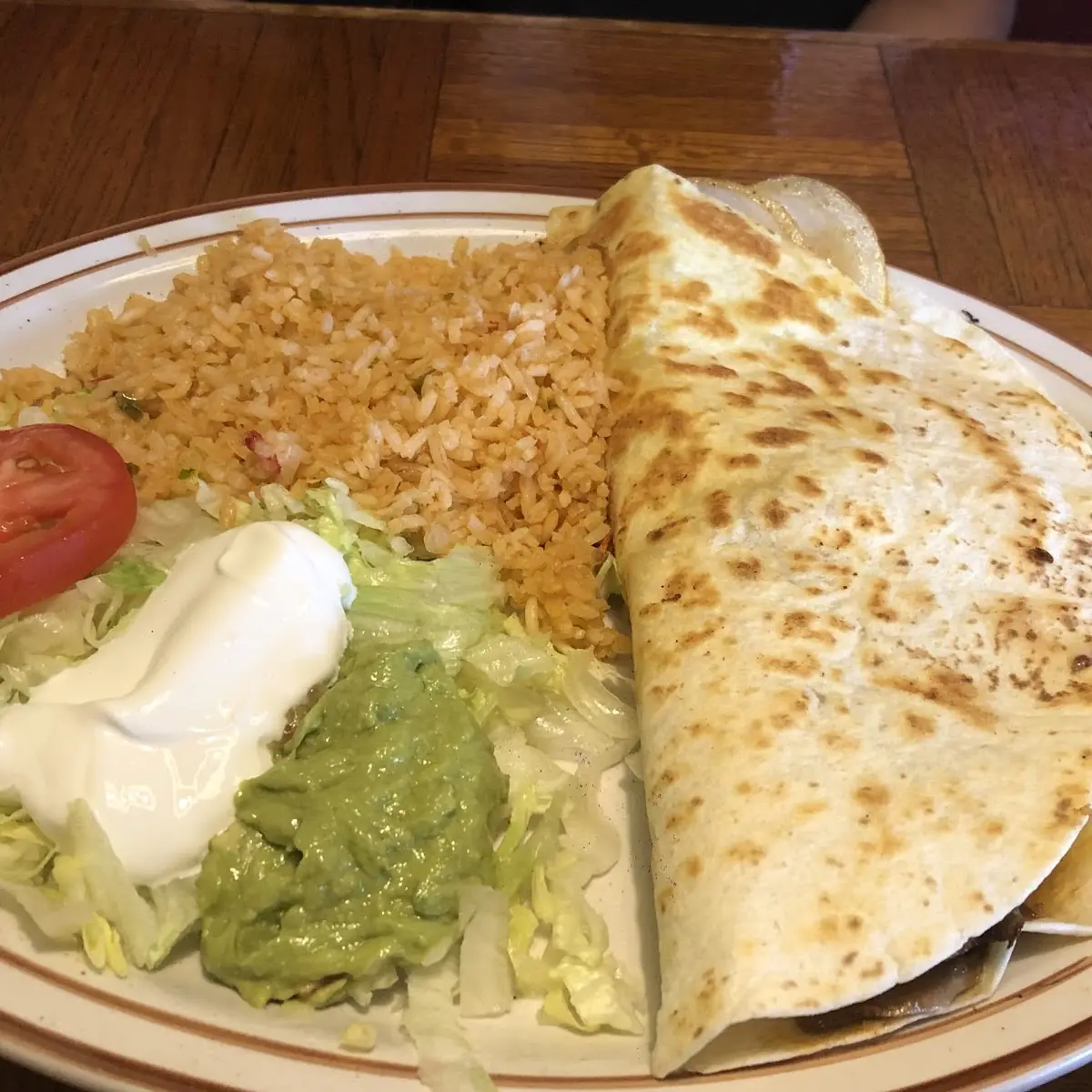 Shrimp Quesadilla Dinner