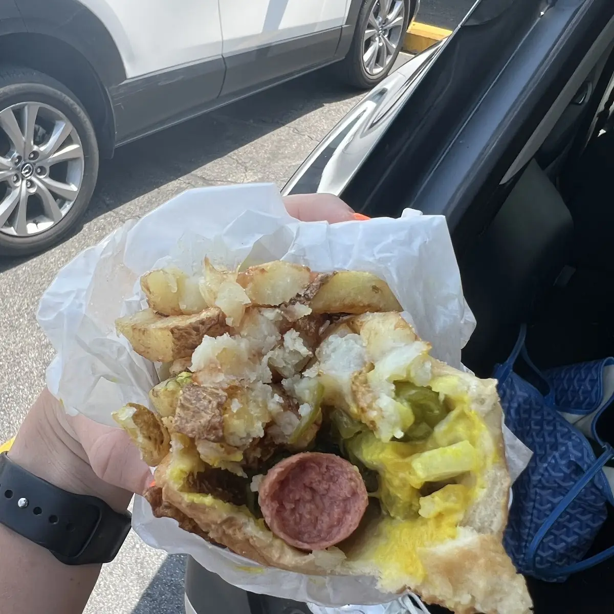 Bacon Dog Cart