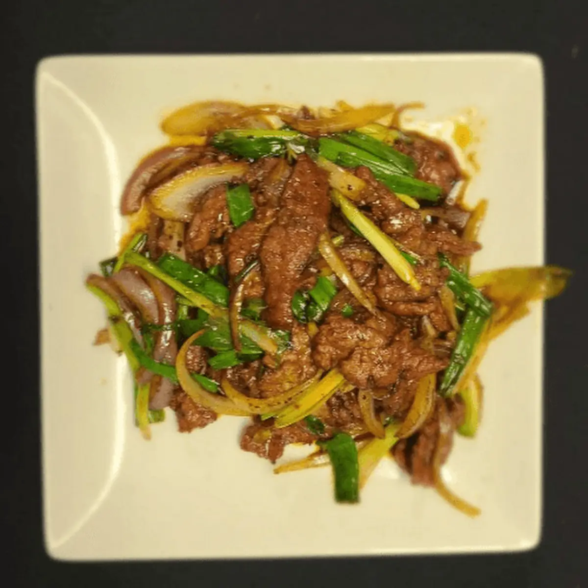 Beef with Garlic Sauce
