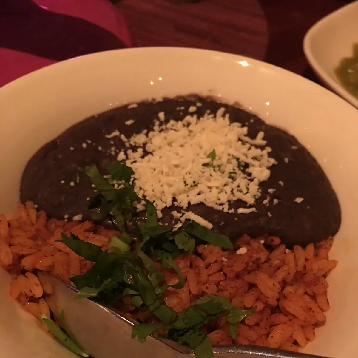 Refried Beans and Rice