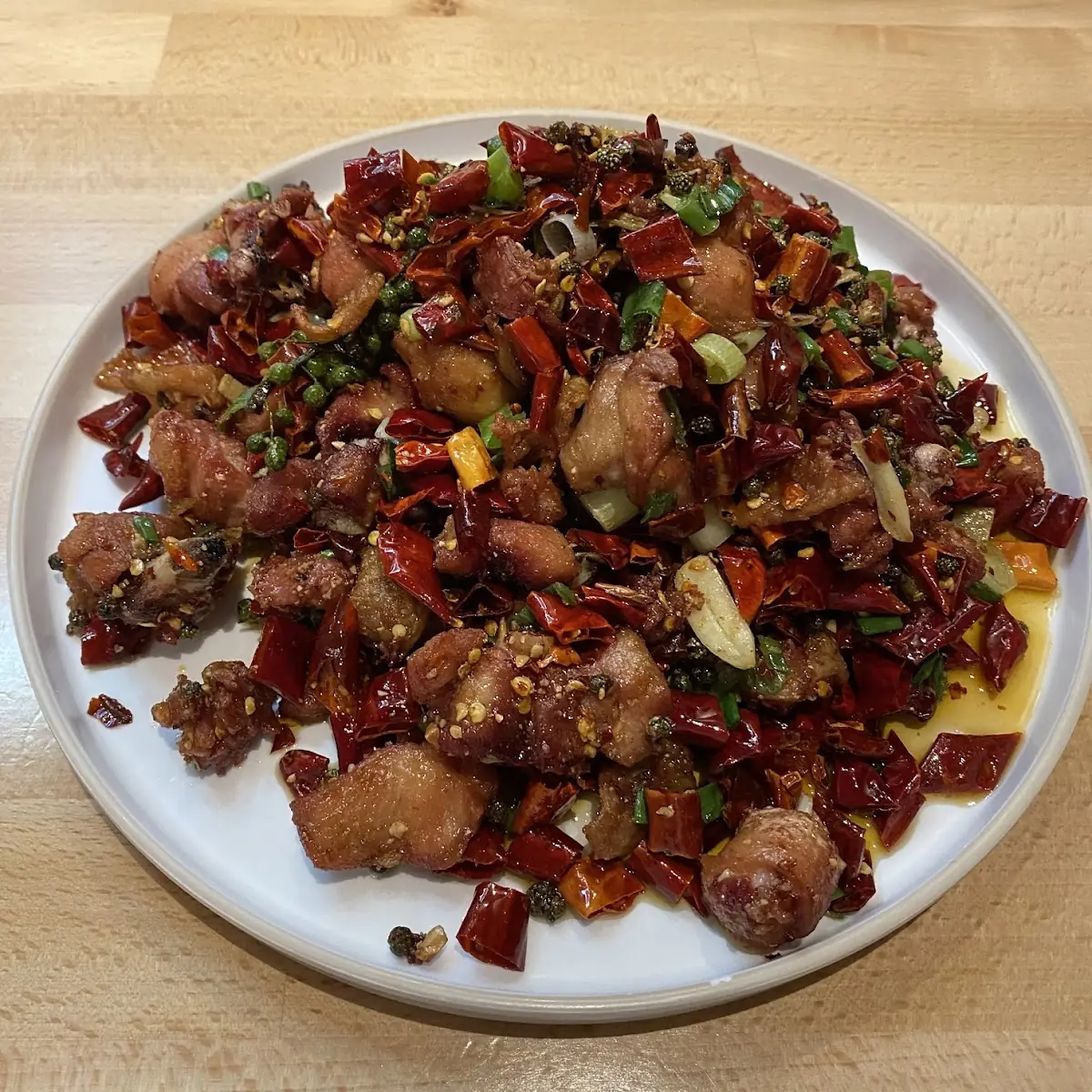 Szechuan Style Fried Chicken