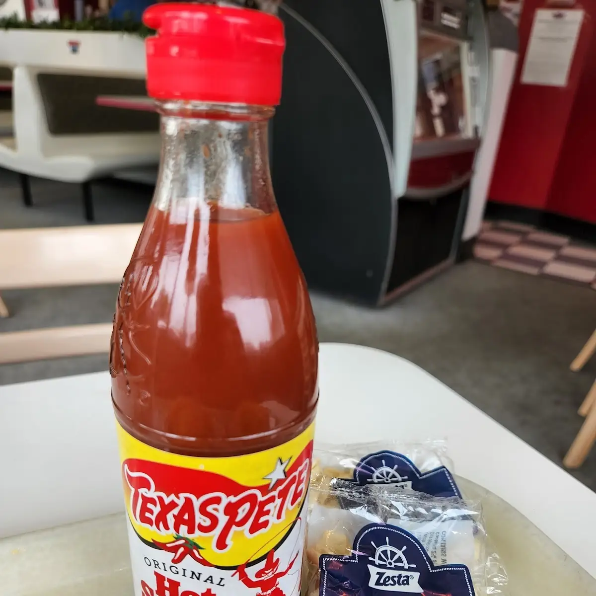 Hot Sauce & Crackers