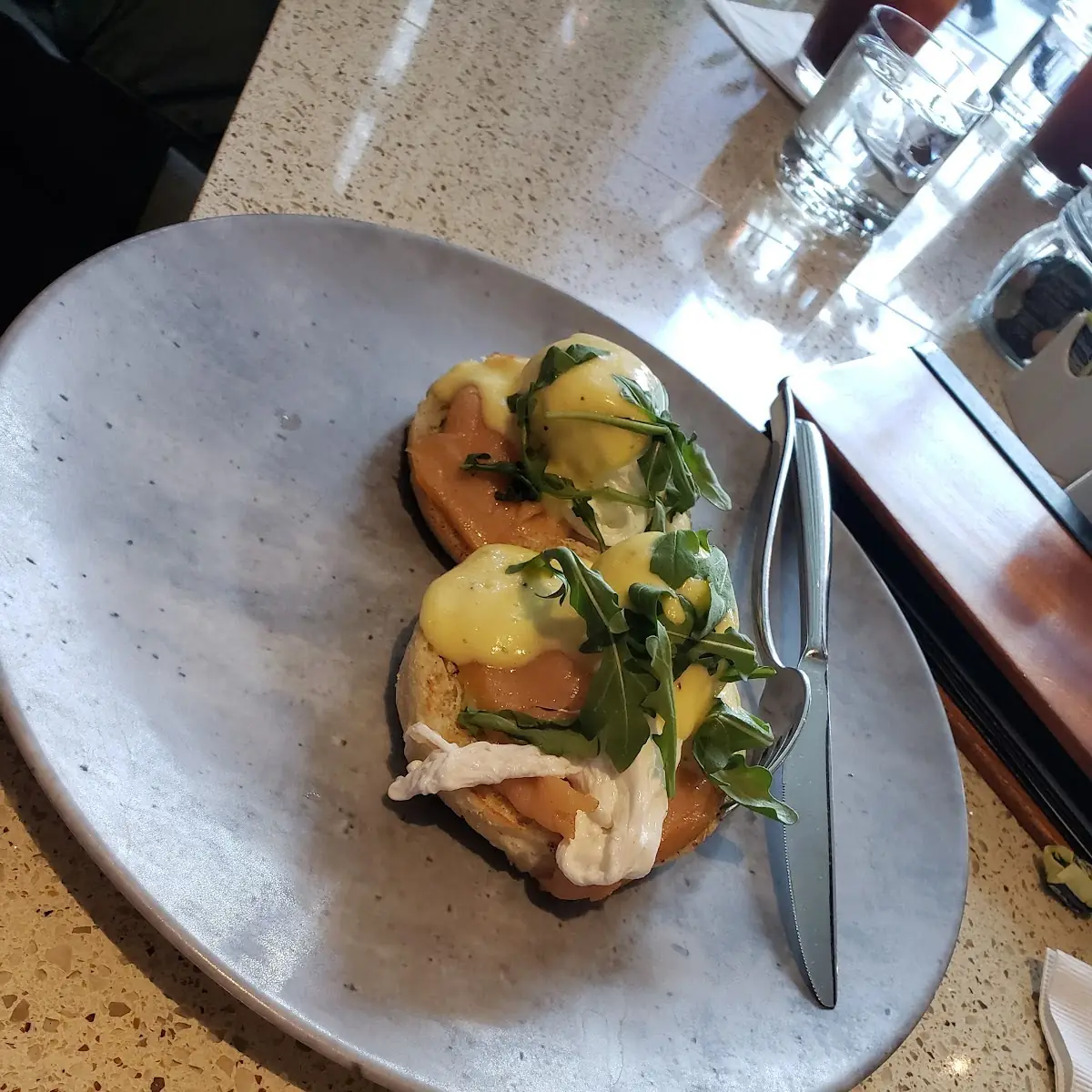 Salmon Eggs Benedict