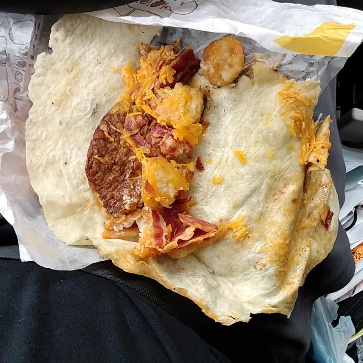 Egg-Normous Burrito