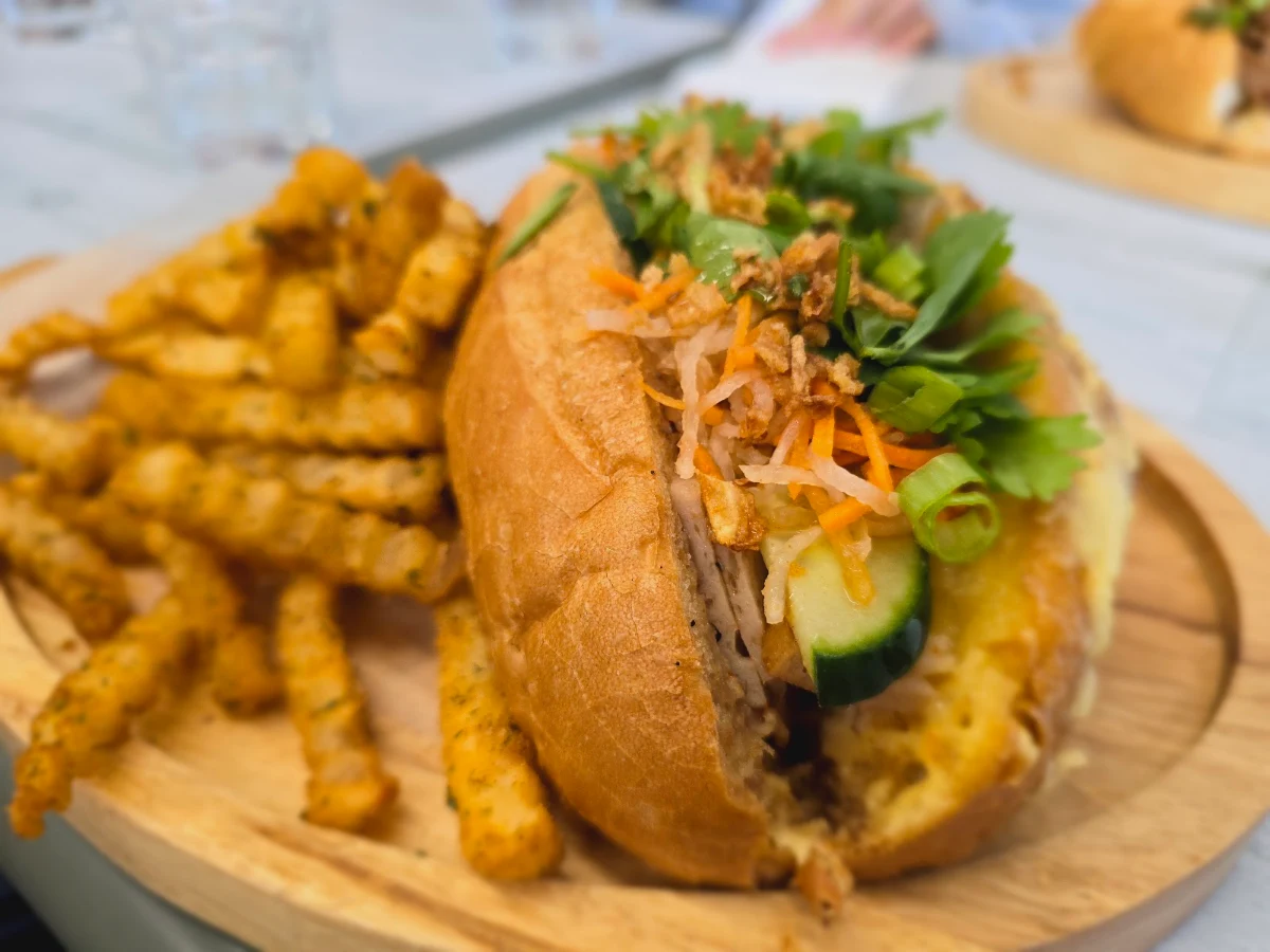 Beef Lemongrass Banh MI, Bonjour Saigon