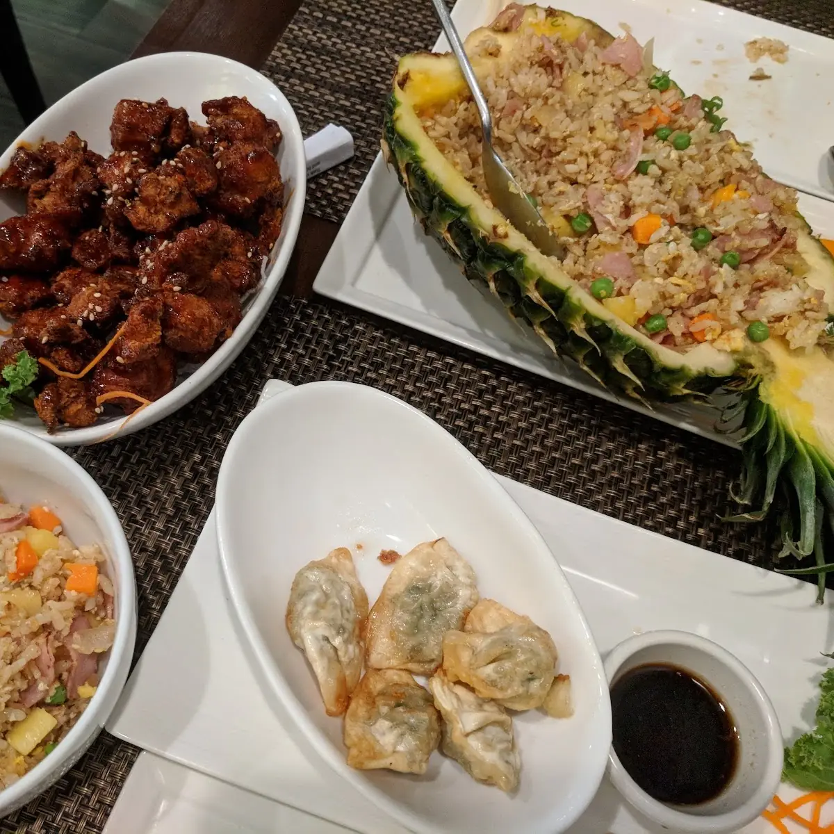 Pineapple Fried Rice With Chicken