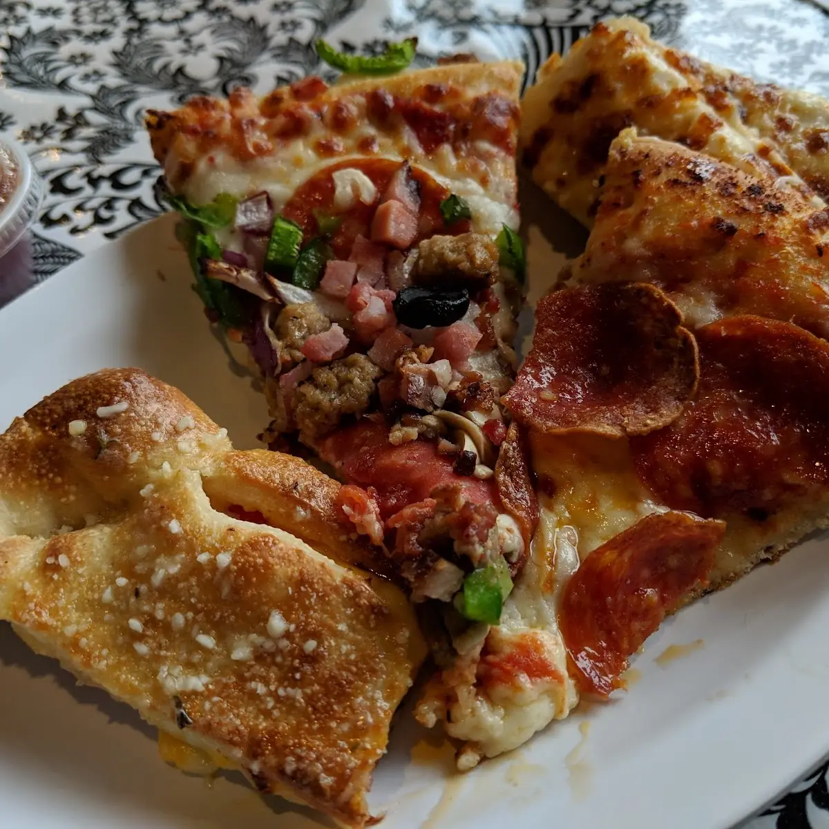 Pizza and Bread Sticks