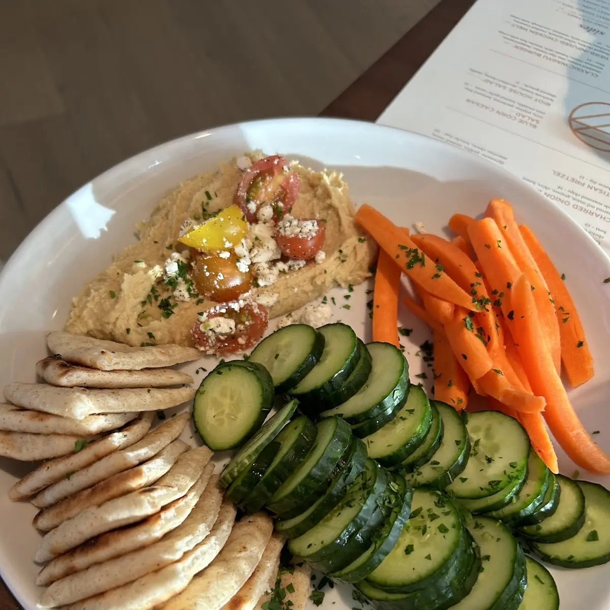 Hummus Plate