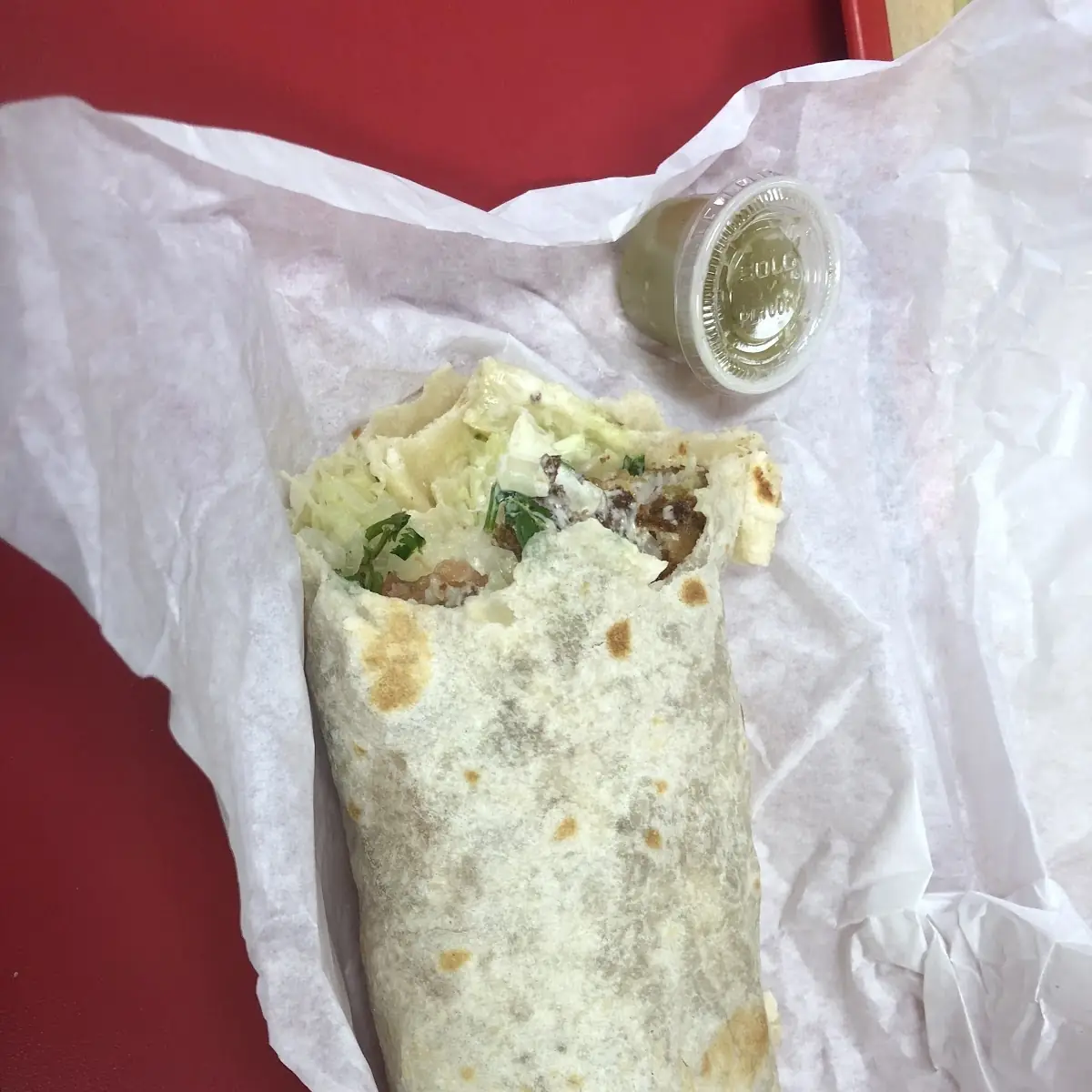 Chile Verde Burrito