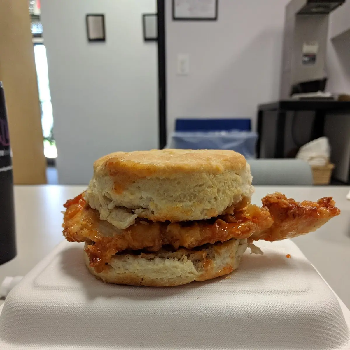 Honey Hot Chicken Biscuit