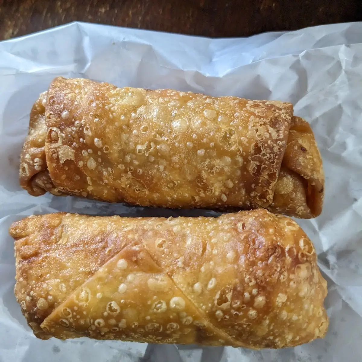 Roast Pork Egg Roll