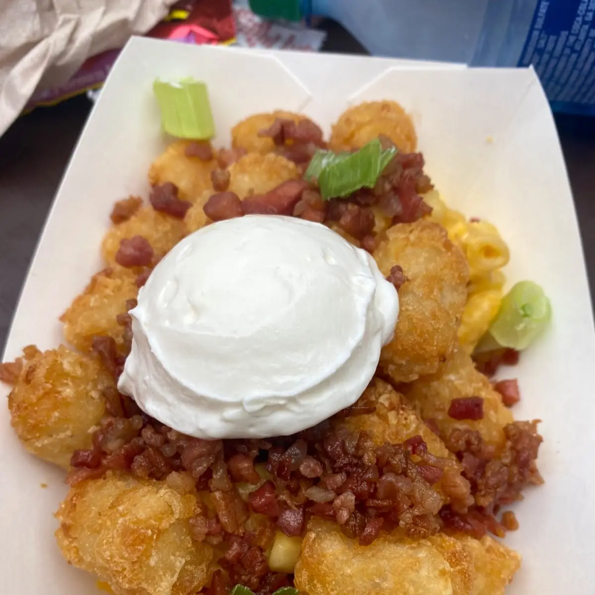 Bacon Mac & Cheese Tater Tots