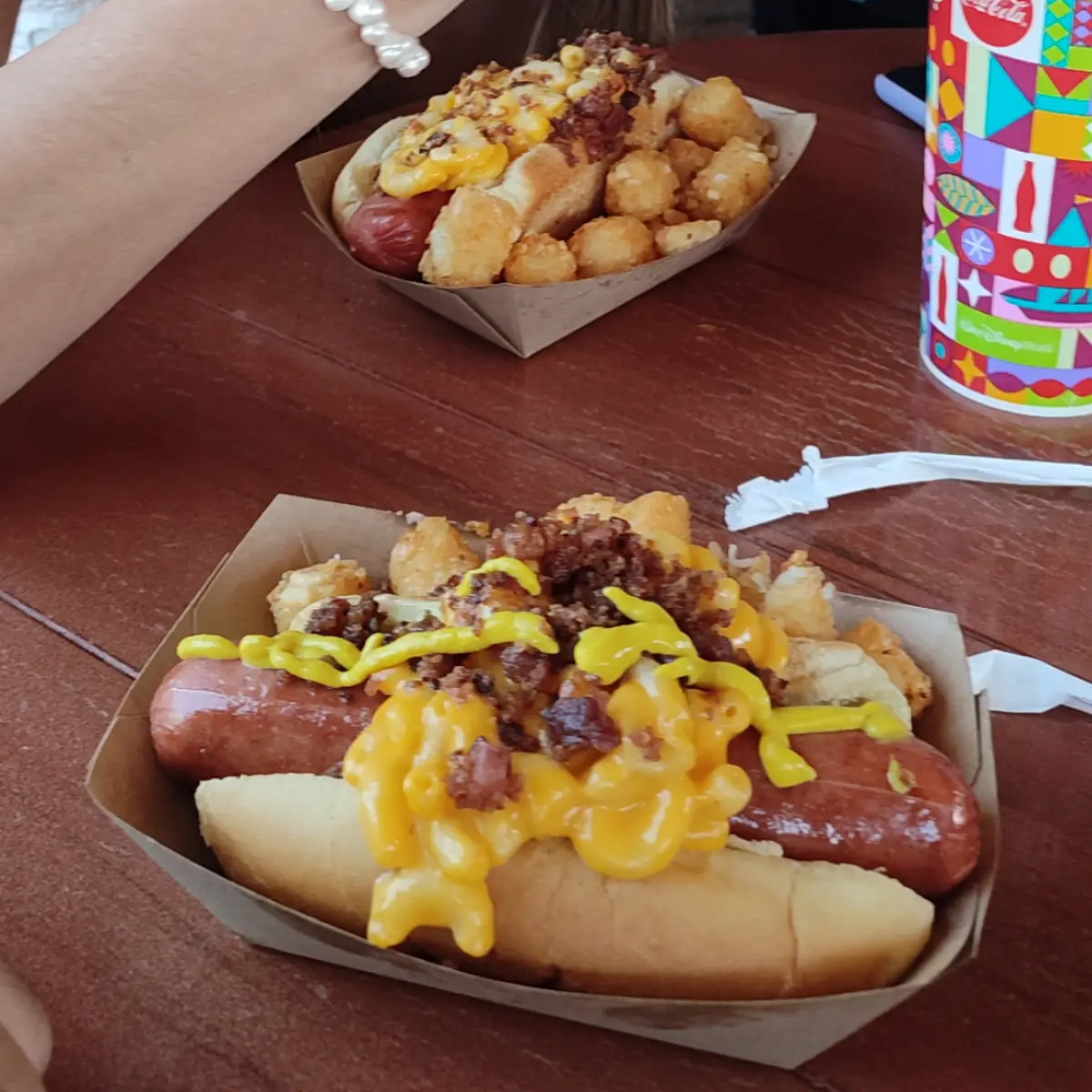 Hot Dog and Tots