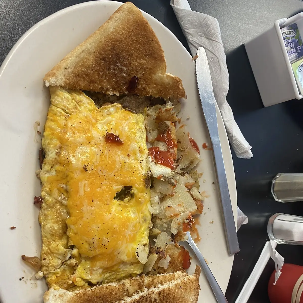Hungry Bear Omelette