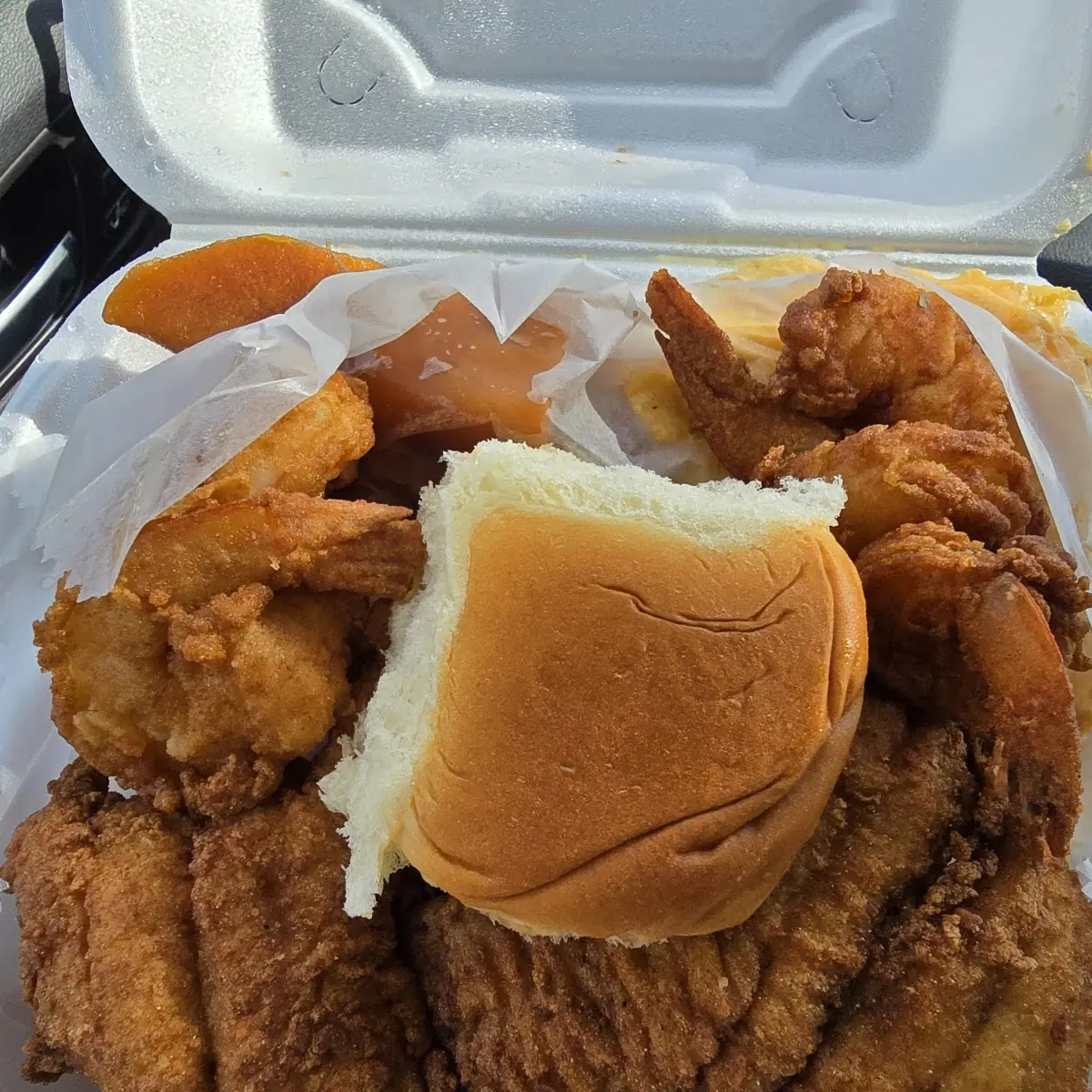 Fried Pork Chop Sandwich