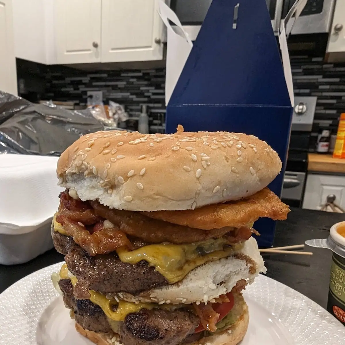 Bacon Burger & Cheese