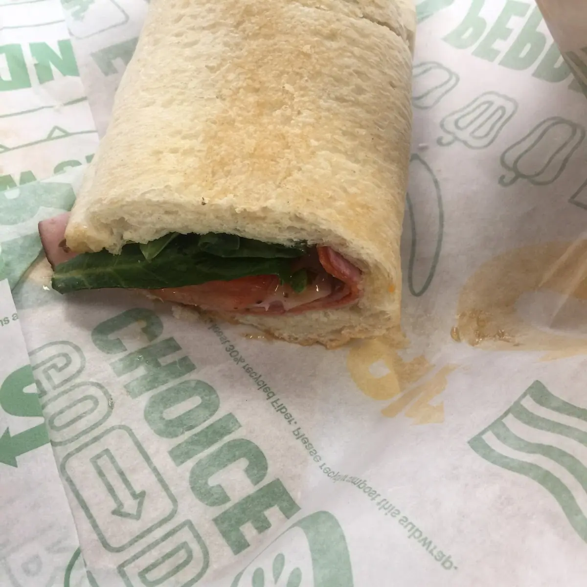 Ham and Cheese Sub