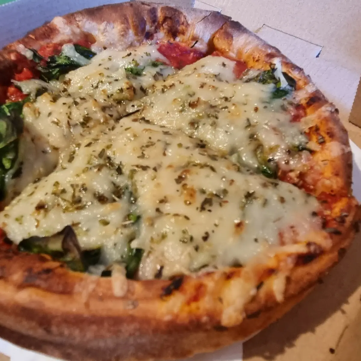 Vegan Deep Dish Pizza