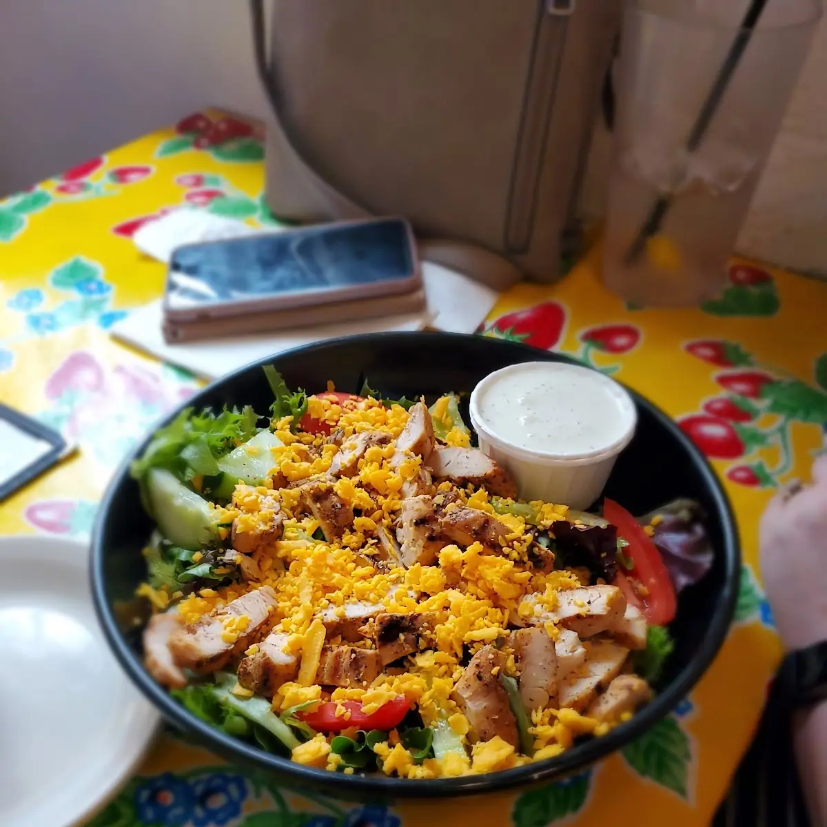Grilled Chicken Salad with Ranch