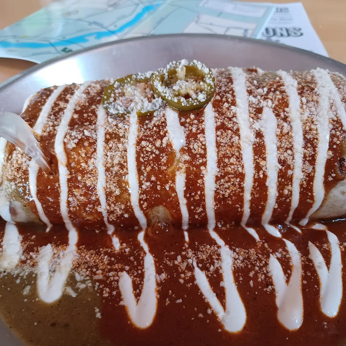 Beef Bean Burrito