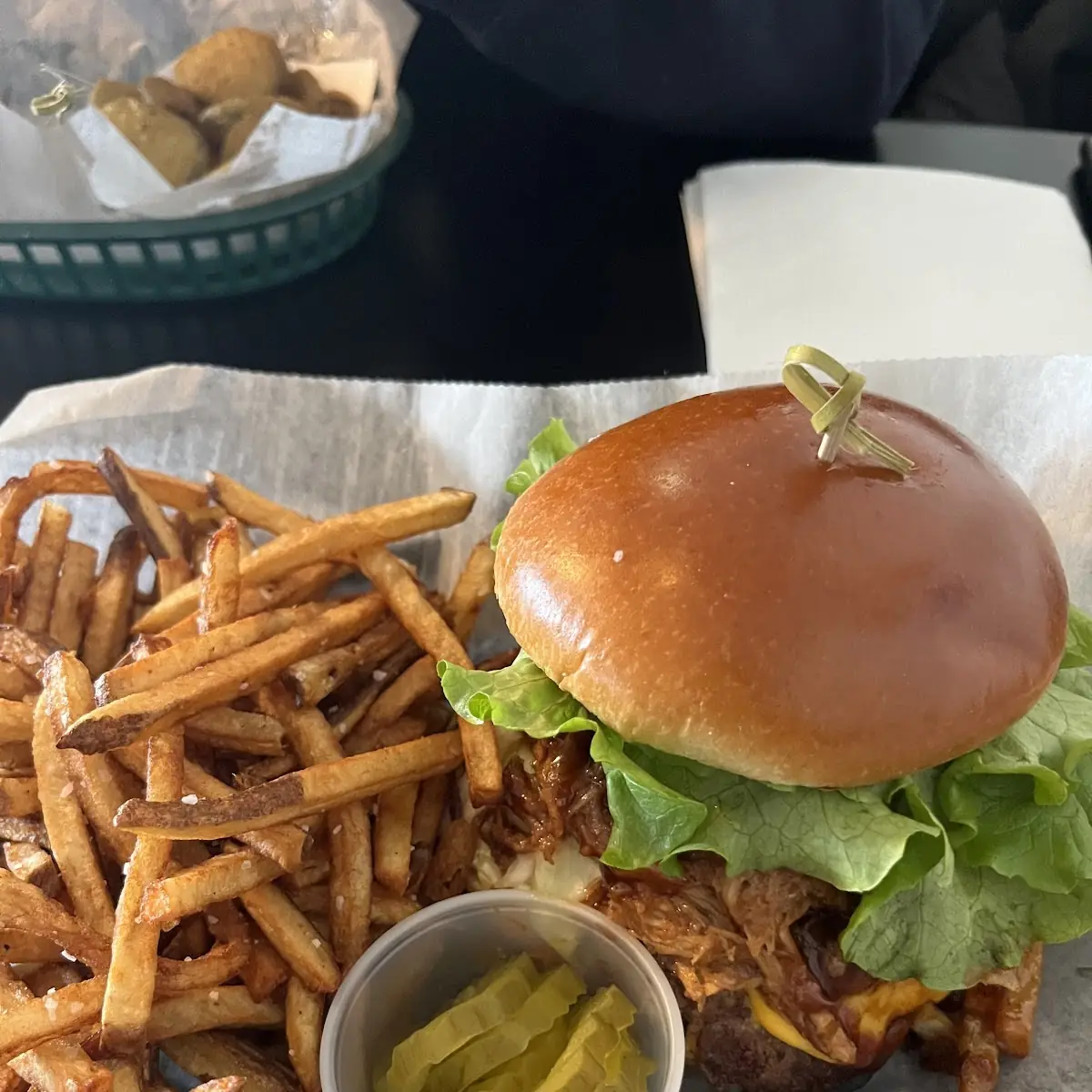 Pittsburgher and Fresh Cut Fries