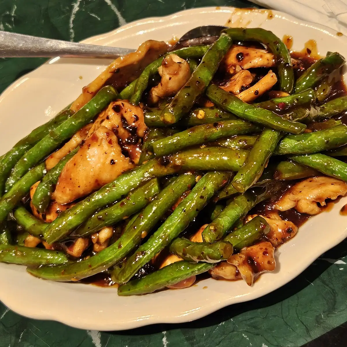 Green Bean w Black Bean Sauce