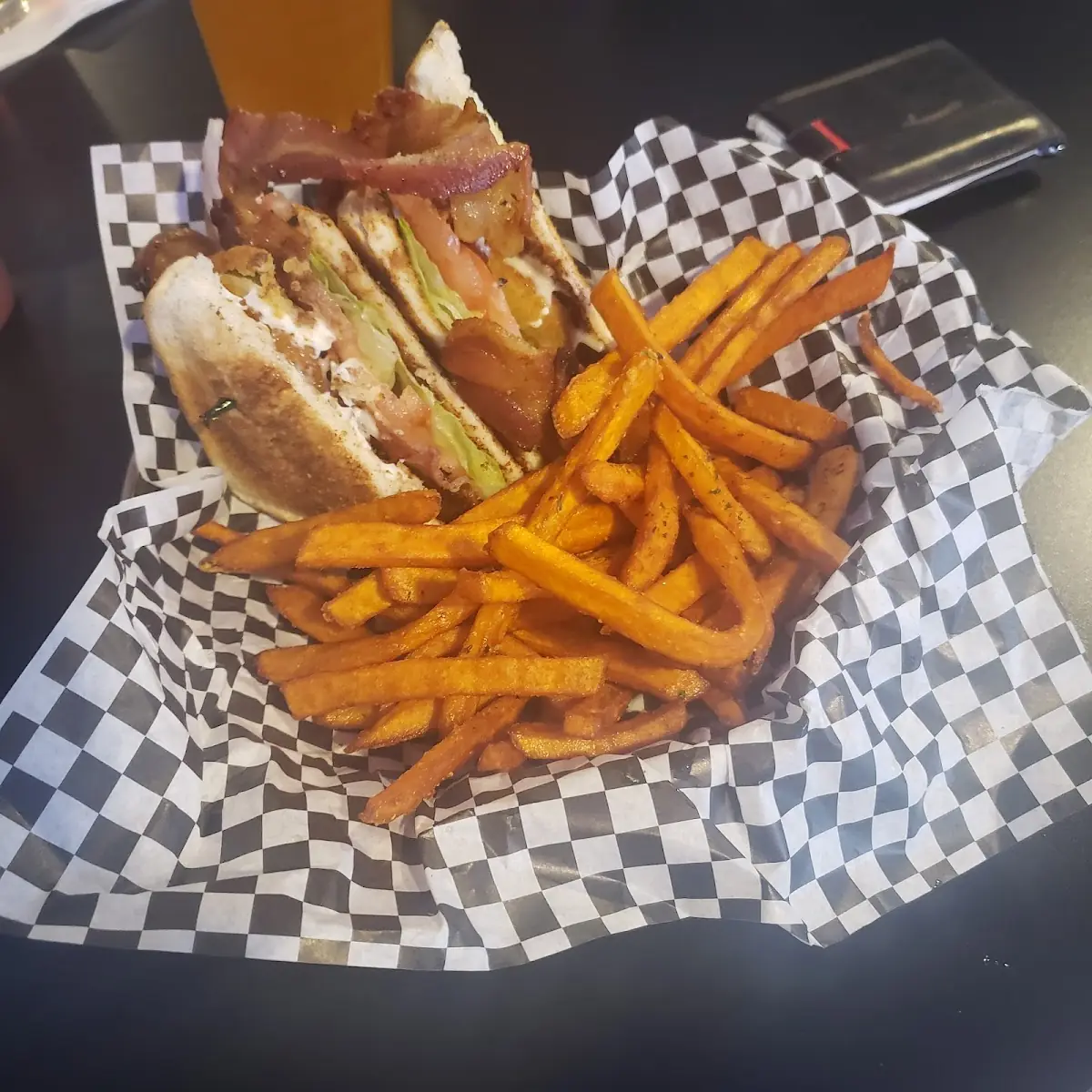 Jalapeno Popper blt Sandwich