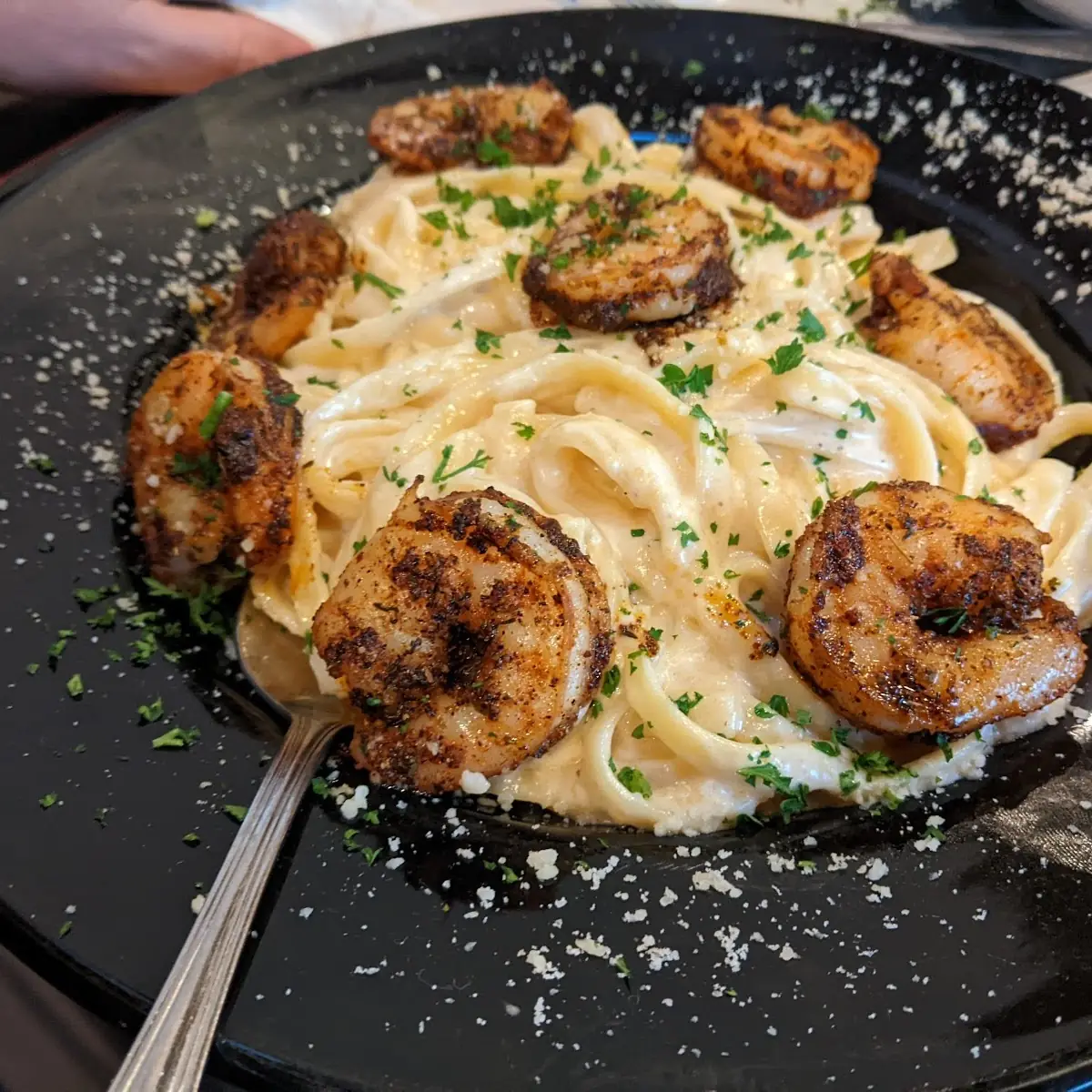 Shrimp Fettuccine Alfredo