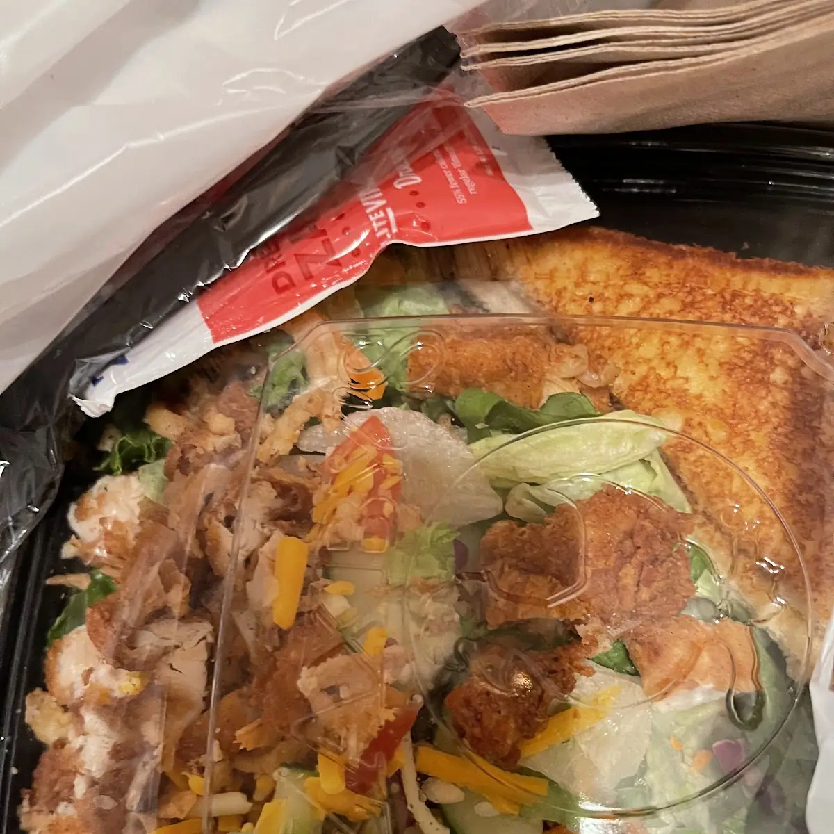 Fried Chicken House Salad